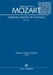 Mozart Vesperae solennes de Domenica KV 321 Soli-Chor-Orchester-Orgel Klavierauszug (Bernhard Janz)