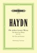 Haydn Die 7 Letzten Worte unseres Erlosers am Kreuze Hob.XX:2 Soli-Choir-Orch. Vocal Score (germ.) (Peters)