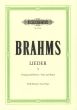 Brahms Lieder vol.1 - 51 Ausgewahlte Lieder fur Tiefe Stimme und Klavier (Herausgegeben von Max Friedlaender)