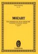 Mozart Maurerische Trauermusik KV 477 Orchester Studienpartitur