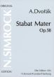 Dvorak Stabat Mater Op.58 Vocal Score