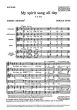 Finzi My Spirit sang all Day Op.17 No.3 from 7 Poems of Robert Bridges SATB