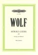 Wolf Morike Lieder vol.4 (Tief)