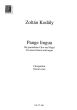 Kodaly Pange Lingua SATB und Orgel Chorpartitur