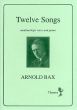 Bax 12 Songs (Medium-High Voice) (1916-1926)