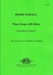 Purcell 3 Songs from Orpheus Britannicus Voive-Recorder-Bc (2 Scores and Set of Parts)