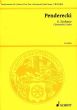 Penderecki Sinfonie No.6 (Chinesische Lieder für Baritone und Orchester) (Studienpartitur)