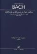 Bach Kantate BWV 125 Mit Fried und Freud fahr ich dahin (Soli-Chor Orchester Klavierauszug von Paul Horn dt./engl.) (Wolfram Ensslin)