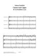 Pachelbel Canon and Gigue for Recorder Quartett (AAAB) Score and Parts