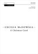 McDowall A Christmas Carol SATB and Organ