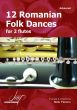 Fieraru 12 Romanian Folk Dances fir 2 Flutes (Advanced Level)