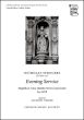 Strogers Evening Service for SATB