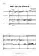 Pachelbel Fantasia in G-minor for Sax Quartet SATB (Score and Parts) (Arranged by Thomas Blue)