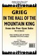 Grieg In the Hall of the Mountain King from the Peer Gynt Suite for Orchestra Score and Parts