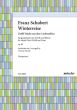 Schubert Winterreise - 12 Stücke aus dem Liederzyklus Gemischter Chor (SATB) und Klavier (herausgegeben von Thomas Hanelt)