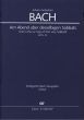 Bach Kantate BWV 42 Am Abend abr desselbigen Sabbats Soli SATB, Coro SATB, 2 Ob, Fag, 2 Vi, Va, Bc Studienpartitur (Kantate zum Sonntag Quasimodogeniti) (Herausgeber Felix Loy)