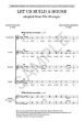 Arnesen Let us build a house SATB (with divisi) (adapted from "The Stranger")