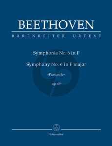 Beethoven Symphony No.6 Op.68 "Pastorale" Study Score