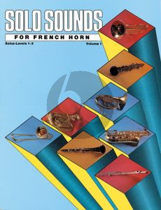 Album Solo Sounds Vol.1 Levels 1-3 for French Horn Solobook (Edited by Jack Lamb)