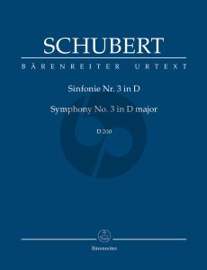 Schubert Symphonie No.3 D-dur D.200 Studienpart.