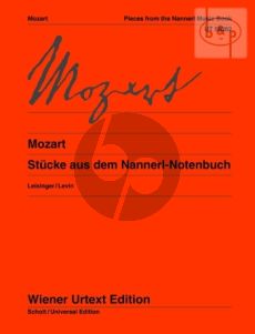 Stucke aus dem Nannerl-Notenbuch fur Klavier