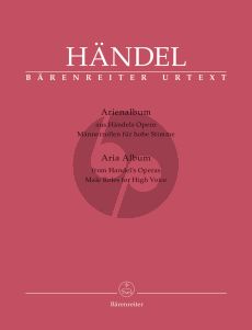 Handel Aria Album from Handel's Operas Male Roles for High Voice (ital.) (edited by Donald Burrows)