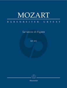 Mozart Le Nozze di Figaro KV 492 Study Score (Ludwig Finscher) (Barenreiter-Urtext)