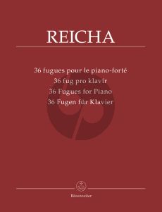 Reicha 36 Fugues Op.36 for Piano (edited by V.J.Sykora) (Barenreiter-Urtext)