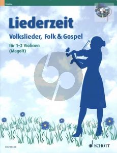 Liederzeit (Volkslieder-Folk & Gospel) (1 - 2 Violins)