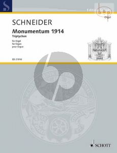 Monumentum 1914 Orgel