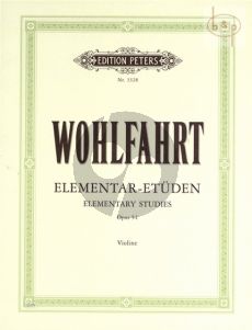 40 Elementar-Etüden Op.54 Violine