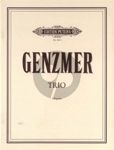 Genzmer Trio 3 Fagotten (Part./Stimmen)