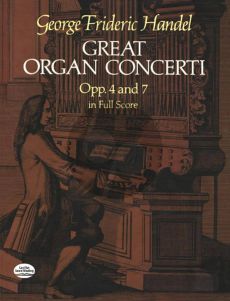 Handel Great Organ Concertos Op.4 and Op.7 (Full Score)