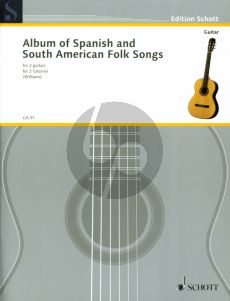 Spanish and South American Folksongs 2 Gitarren (Len Williams)