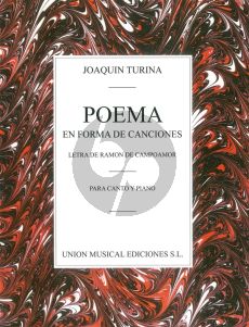 Turina Poema en Forme de Cancion (High Voice)