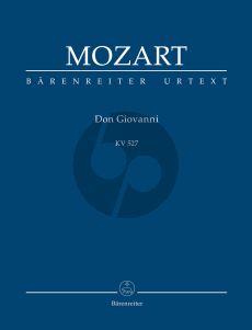 Mozart Don Giovanni KV 527 Studienpartitur (Wolfgang Plath/Wolfgang Rehm) (Urtext der Neuen Mozart-Ausgabe)