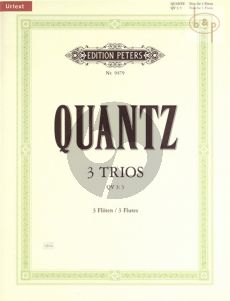 3 Trios QV 3:30 - 32 (3 Flutes)