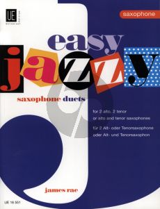 Rae Easy Jazzy Duets 2 Saxophones AA/TT/AT (Grade 1 - 2)