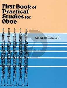 Gekeler Practical Studies for Oboe Vol. 1