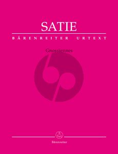 Satie 7 Gnossiennes Klavier (Jens Rosteck) (Barenreiter-Urtext)