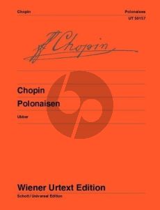 Chopin Sämtliche Polonaisen Piano solo (edited by Christian Ubber) (Wiener-Urtext)