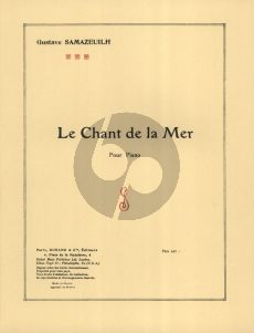 Samazeuilh Le Chant de la Mer Piano