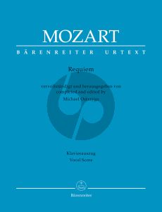 Mozart Requiem KV 626 Soli-Choir and Orchestra (edited and completed by Michael Ostrzyga) (New Completion)