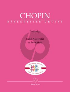 Chopin Preludes for Piano (a selection)