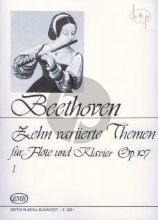 10 Variierte Themen Op.107 Vol.1 (Piano with Flute)