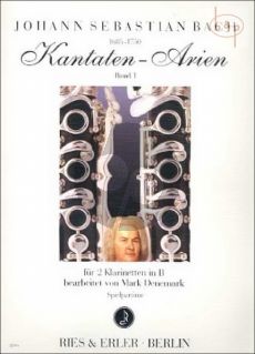 Kantaten-Arien Vol.1 (2 Clar.[Bb])