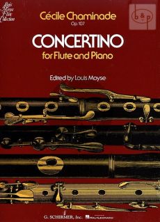 Chaminade Concertino Op.107 Flute-Piano (Louis Moyse)