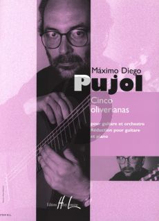 Pujol 5 Oliverianas Guitare et Orchestre (piano reduction)