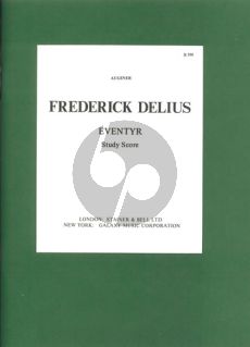 Delius Eventyr for Orchestra Study Score