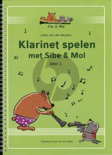 Lieke van den Beuken Klarinet Spelen met Sibe & Mol Vol.1 (2e druk)